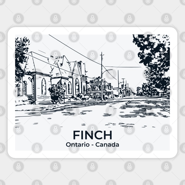 Finch - Ontario Magnet by Lakeric